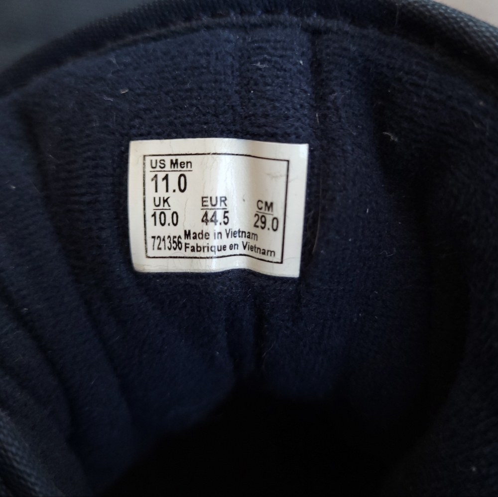 Vans Size 11 Atwood Hi Top Canvas Skate Shoe (Blue/Gum) - Picture 8 of 8